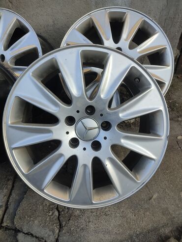 Диски: Литые Диски R 17 Mercedes-Benz, Комплект, отверстий - 5, Б/у