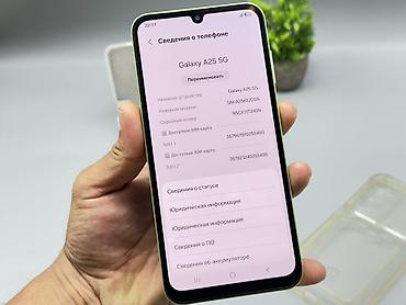 s 65: Samsung Galaxy A25, Б/у, 256 ГБ, цвет - Синий, 2 SIM — 4