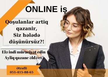 Şəbəkə marketinqi: Xanımlar üçün vakansiya