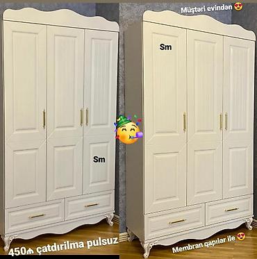 Другие шкафы: Dolab yeni qarderob paltar dolabı güzgüsüz 3 qapılı siyirməli — 1