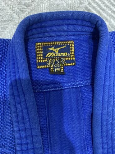 бижутерия хорошего качества: Кимоно для дзюдо Mizuno, синее. - Бренд: Mizuno - Размер по ярлыку