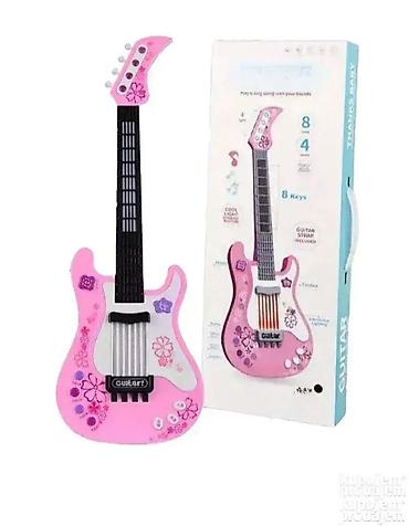 tommy hilfiger papuce: Električna gitara svetleća i muzička za devojčice. električna gitara — 1
