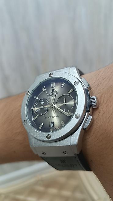 Qol saatları: Yeni, Qol saatı, Hublot, rəng - Boz — 10