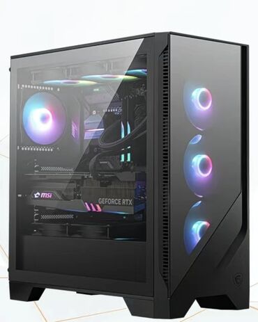 сколько стоит самый дешёвый игровой ноутбук: ПК корпусу, Жаңы, ATX, түсү - Кара