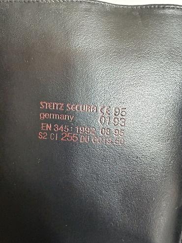 сапоги новые 38: Черные кожаные сапоги Stütz Secura (Germany) - Материал: натуральная — 6