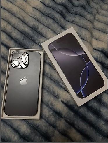 ayfon 6 s: IPhone 16 Pro Max, 256 GB, Qara, Barmaq izi, Simsiz şarj, Face ID — 2