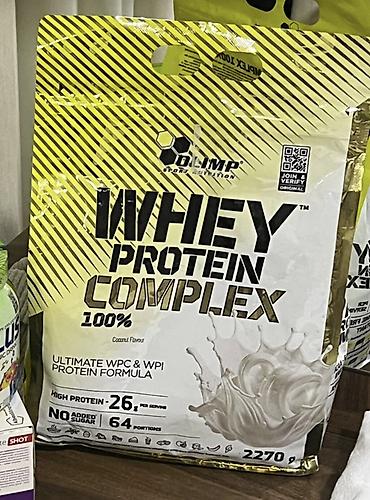 whey protein: Olimp Whey Protein Complex 100% – kokos ləzzətli zərdab proteini — 1