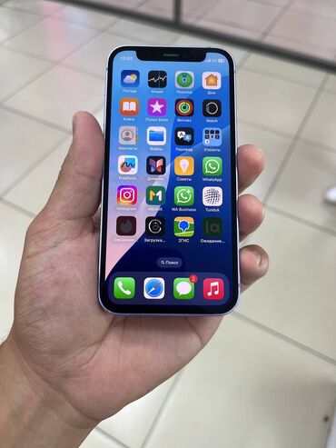 айфон 12 обычный: IPhone 12 mini, Б/у, 64 ГБ, Deep Purple, 77 %