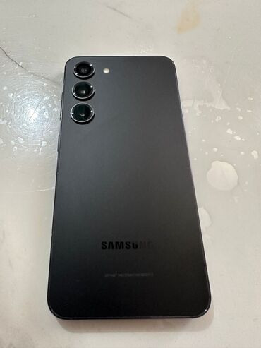 samsung s23 цена бишкек: Samsung Galaxy S23, Колдонулган, 512 ГБ, түсү - Кара, eSIM