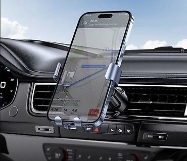 android auto: Держатель для телефона в автомобильную дефлекторную решётку Borofone — 9