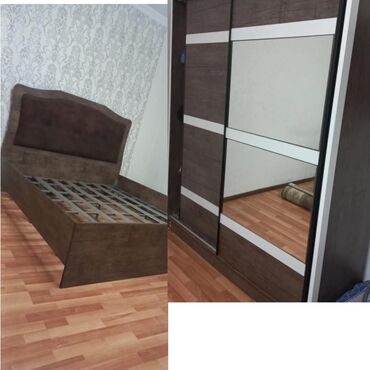 Mətbəx mebeli: Endirim olundu ❗1 ədəd taxt və 1 ədəd dolab satılır 220₼. Əla