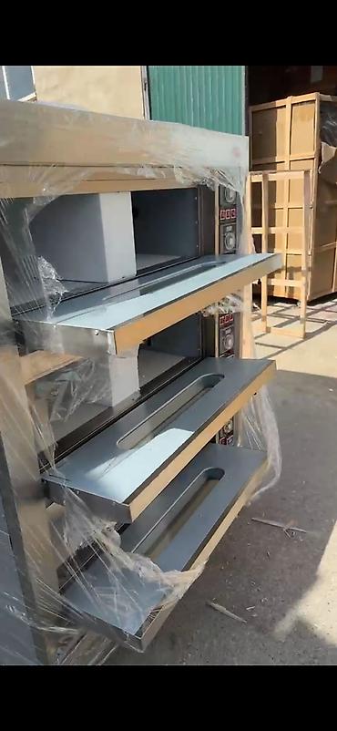 Professional sobalar: Elektrik soba, Çörək, Şirniyyat üçün, Pizza, 3 mərtəbəli, Yeni — 2