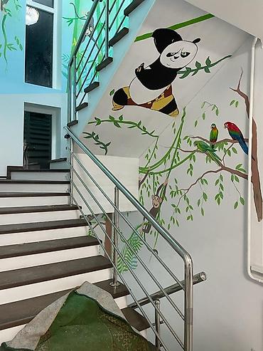 Обшивка лестниц: Перила из нержавеющей стали качественно гарантия — 18