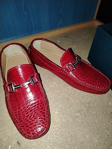 Мокасины и лоферы: Qırmızı rəngli kişi loaferləri – Harmont & Blaine - Model: Loafer — 4