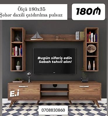 astara mebel: *TV stend / TV altlığı 180AZN💥* ✔️Rəng seçimi var ✔️ *Şəhər daxili — 2