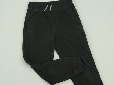 czarne spodnie mom fit: Спортивні штани, 5-6 р., 116, стан - Задовільний