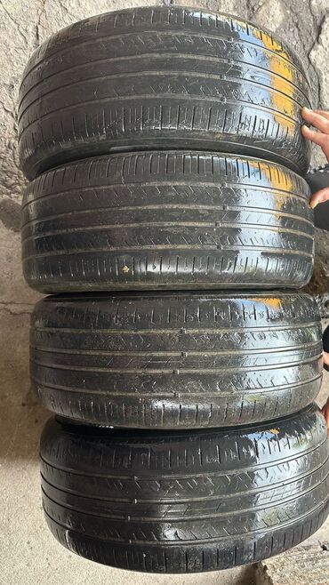 Шины: Шины 225 / 55 / R 16, Б/у, Комплект, Легковые, Корея, Hankook