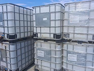 Baklar və çənlər: Bak, Plastik, 1000 l l, İşlənmiş, Ünvandan götürmə — 6