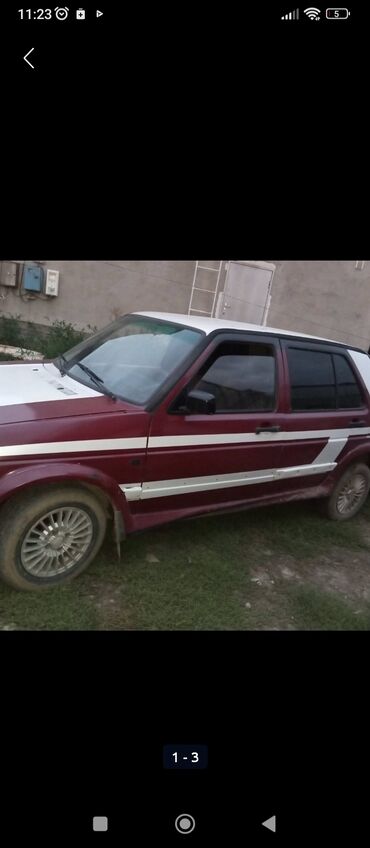 авто джипы: Volkswagen Golf: 1988 г., 1.8 л, Механика, Бензин