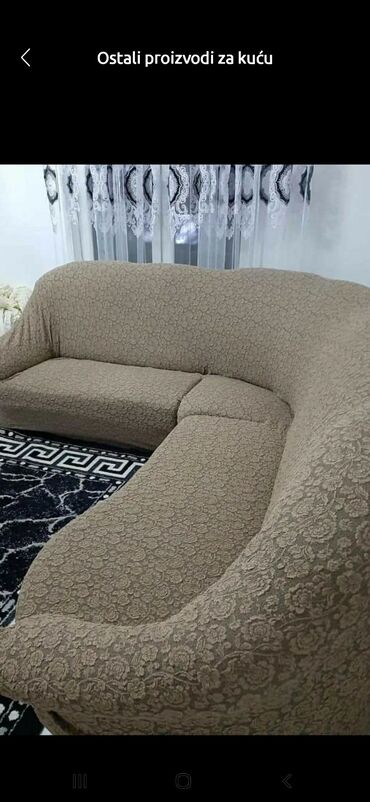 rastegljive navlake za trosed: For corner sofa