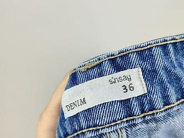 jeans bhs: Sinsay, Spodnie cargo damskie, rozmiar S — 4