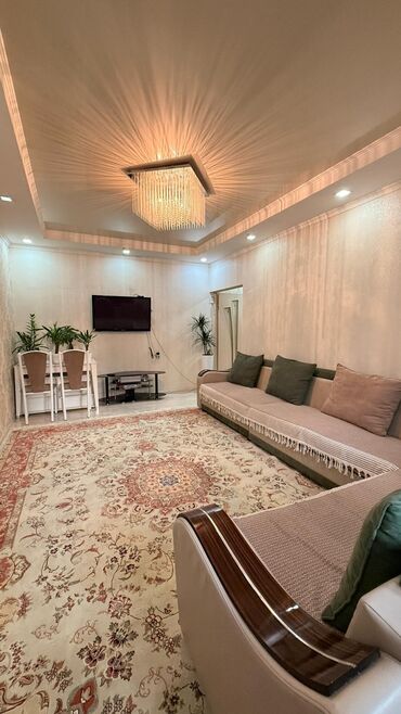 квартира бишкек кок жар: 2 комнаты, 67 м², 106 серия улучшенная, 2 этаж, Евроремонт