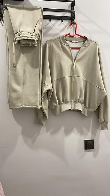 nike tech flecce: Брючный костюм, Прямые, Корея, Хлопок, Осень-весна — 2
