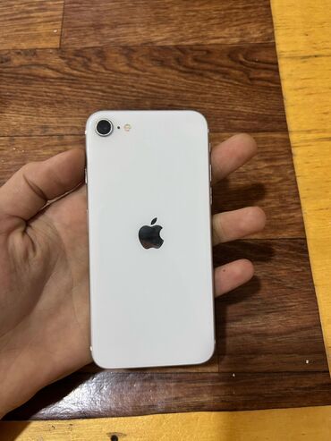 iphone 2 g: IPhone SE, 128 GB, White Titanium, Barmaq izi