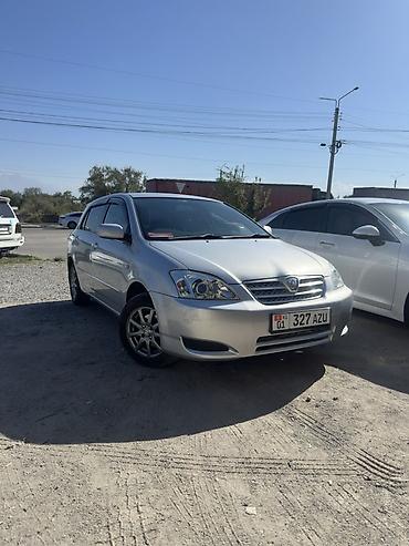 алла тоо: Toyota Allex: 2003 г., 1.5 л, Хетчбек — 5