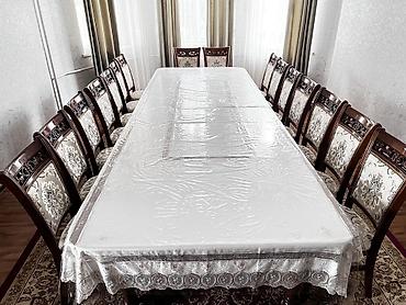 Стол и стул для зала, Б/у, Самовывоз, цвет - Коричневый at lalafo.kg Стол и стул для зала, Б/у, Самовывоз, цвет - Коричневый