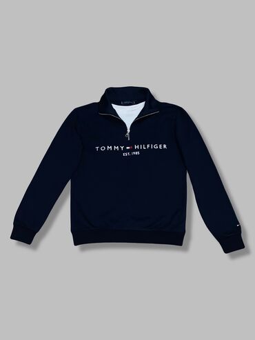 джинсовая теплая куртка: Мужская толстовка, XL (EU 42), Tommy Hilfiger, Новый, цвет - Синий, Платная доставка