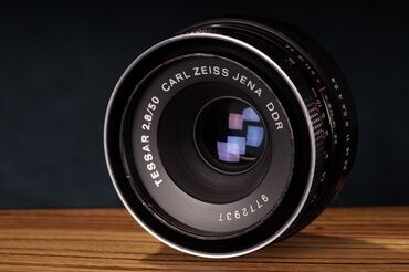 объектив 50mm: Продаю мануальный объектив Carl Zeiss Jena Tessar 50mm f2,8 (под м42)