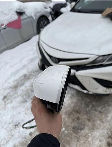 low ll: Зеркало боковое для Toyota Camry левое.Оргинал. Отсутствует нижняя — 1