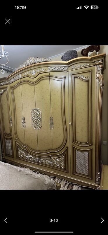 мебель для подростков: Шкаф для одежды, Прямой, Другой материал