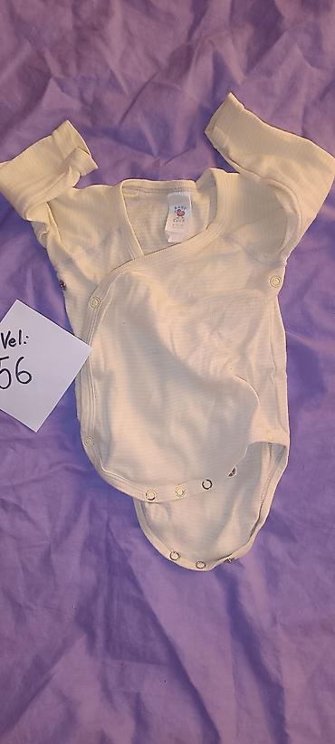 benkice za bebe: Bebi bodić sa preklopom – Baby Club - Veličina: 56 (naznačeno na — 1