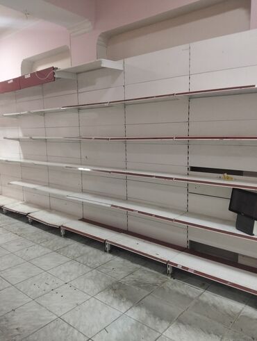 Rəf vitrinləri: Mağaza üçün metal rəf sistemləri - Material: möhkəm metal karkas — 6