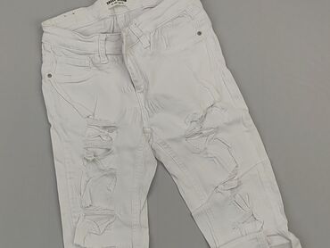 spódnice dżinsowe biała: Jeansy, S, stan - Dobry