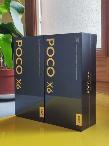 ikinci el poco x3: Poco X6, 256 ГБ, цвет - Черный, Кнопочный, Сенсорный, Отпечаток пальца