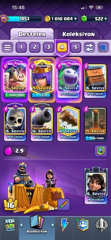 clash royale: Ciddi alicilar narahat etsin, nihai olub, 2.6 hog, 2.9 balon, 3.0 rg — 4