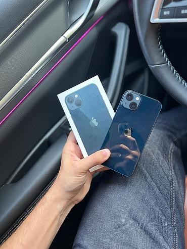 second son: IPhone 13, 128 GB, Blue Titanium, Face ID — 2