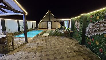 Günlük kirayə evlər: Bağ evi kirayə verilir, Mərdəkan Mərdəkanda yerləşən isti, hovuzlu bağ — 25