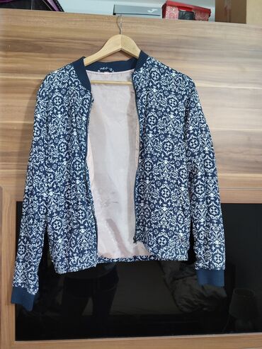 ženske bomber jakne: L (EU 40), Polyester, Floral