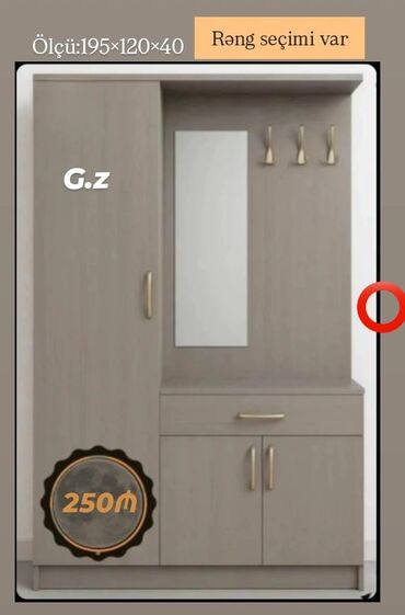 мебель для прихожей в баку: Yeni, Dəhliz dolabı