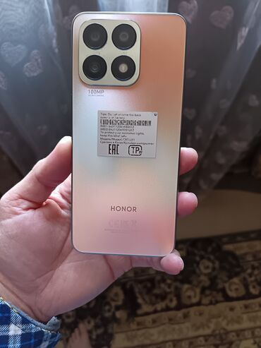 Honor: Honor X8a, 128 GB, rəng - Gümüşü, Sensor, Barmaq izi, İki sim kartlı