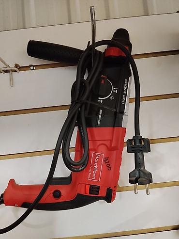 купить дрель с перфоратором: Перфоратор сетевой HausMann Power Tools - Тип: ударный перфоратор — 1