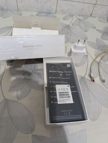 Redmi: Redmi, Redmi Note 13 Pro, Новый, 256 ГБ, цвет - Черный, 2 SIM — 1