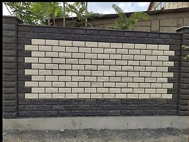 Заборы из пескоблока: Заборы из пескоблока, Установка, Гарантия, Покраска забора — 9