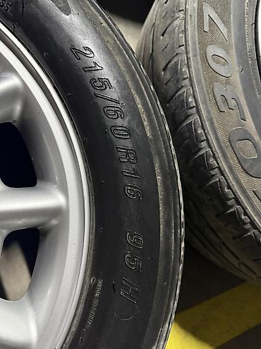 215 70 сешка: Литые Диски R 16 Mercedes-Benz, Комплект, отверстий - 5, Б/у — 10