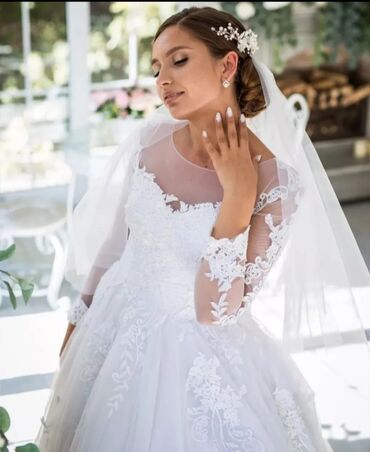 платье прокат: Свадебное платье, цвет - Айвори