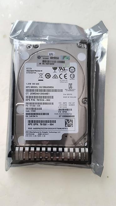 10 tb hdd: Daxili Sərt disk (HDD) HP, 1 TB, 10000 RPM, 2.5", Yeni — 1